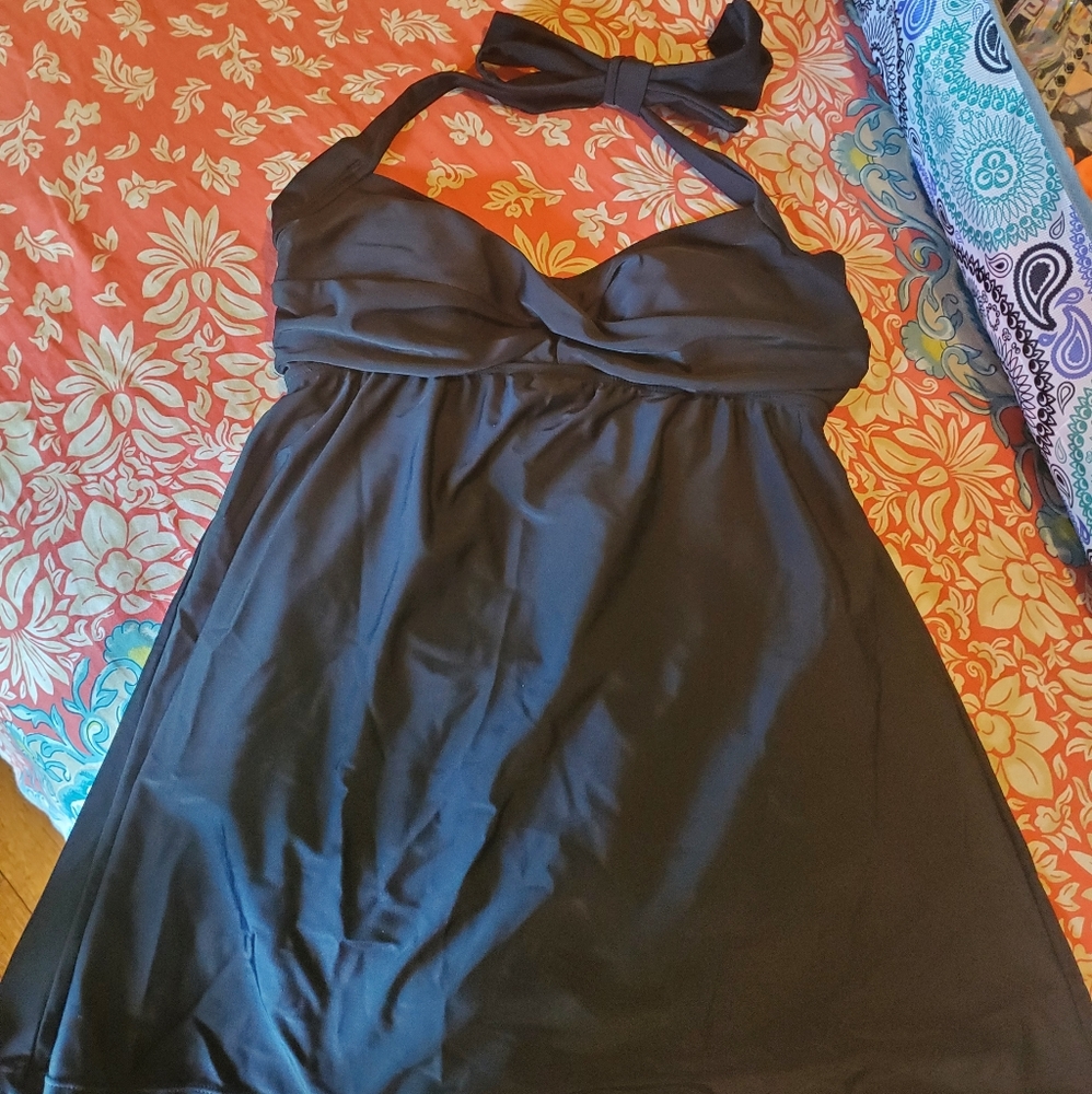 Size 6 halter swim dress